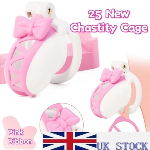 Chastity cage pink ribbon male - cage,