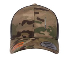 COMMANDO DAGGER Army embroidered Flexfit Multicam Cap / Trucker Snapback Marines