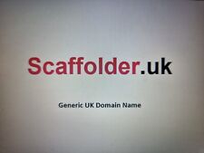 Scaffolder .UK Generic Website Domain Name - Business Construction Building