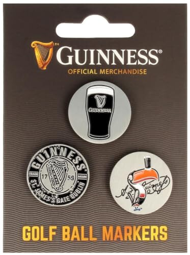Guinness golf ball markers - guinness,