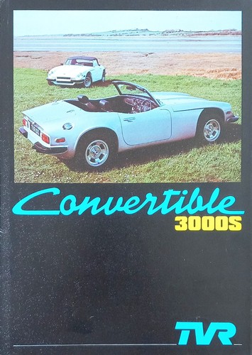 Tvr 3000s convertible 78 - 3000s, 07/78