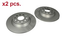 X2 PCS FRONT / REAR BRAKE DISC