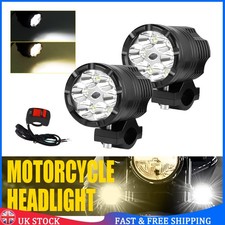 2X Led Motorcycle Fog Spot