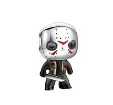 Horror Jason Mask Charm Bracelet Silver Bead for Halloween Jewelry