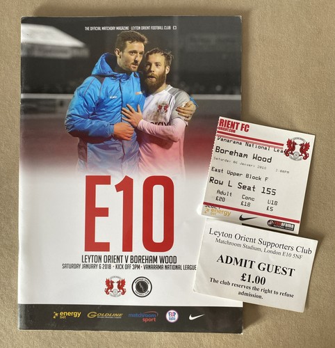 Leyton orient boreham - boreham, wood