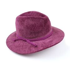 Fedora Soft Chenille Hat with