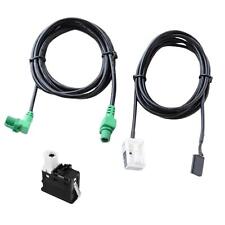 Car USB AUX Switch and Connecting Cable Plug and Play for BMW E60 E90