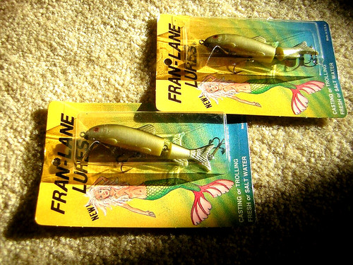 Two vintage jointed minnow - vintage,