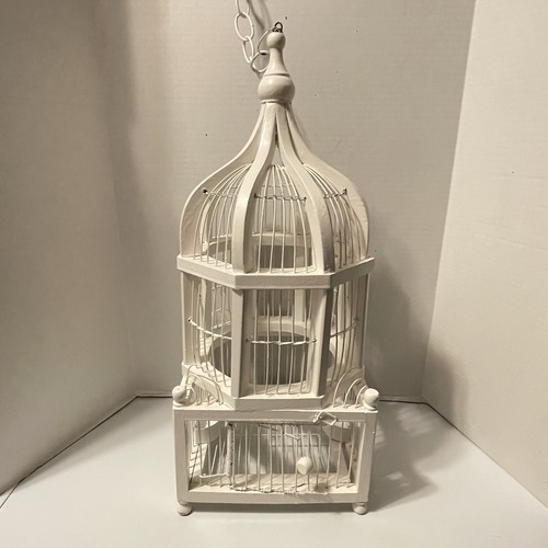Vtg cathedral domed bird - vtg,