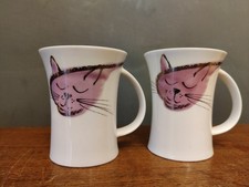 2x Dunoon Opus Cat Mugs Marcus