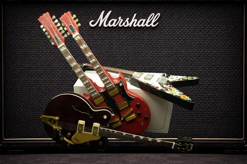 Miniature electric guitar set - electric,