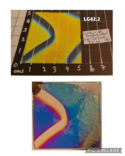 Dichroic fusing glass coe90 - dichroic,