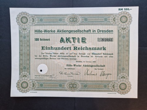 Hille werke 100 1935 - ag,