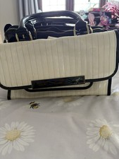 Cream And Black Ted Baker Bag