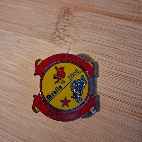 Plymouth devils speedway badge - plymouth,