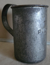 Vintage Half Pint Pewter