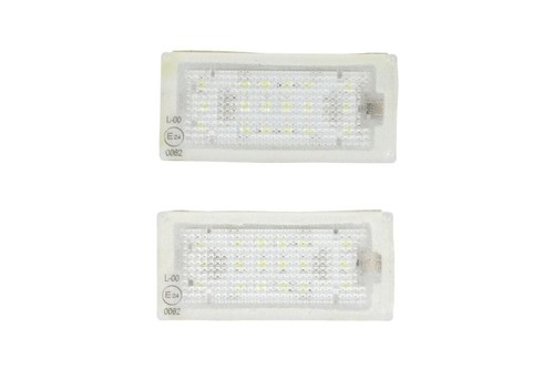 Led licence plate lamp - plate, 12v