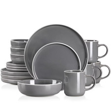 Grey Dinnerware Set 16/32pc