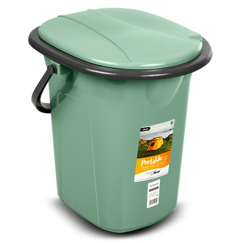 Travel toilet bucket 19l - toilet,