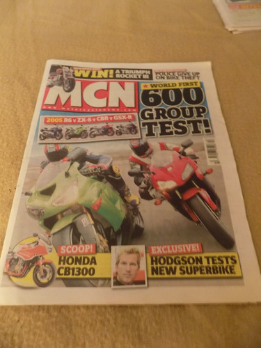 Mcn yamaha kawasaki zx 6 - mcn/yamaha, r6