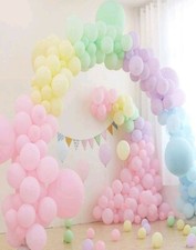 70PCS Rainbow Balloons+Balloon