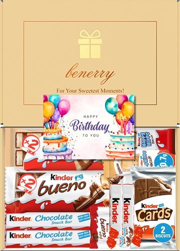 Benerry kinder chocolate gift - kinder,