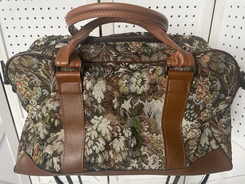 Vintage 1980s floral tapestry - 1980s,