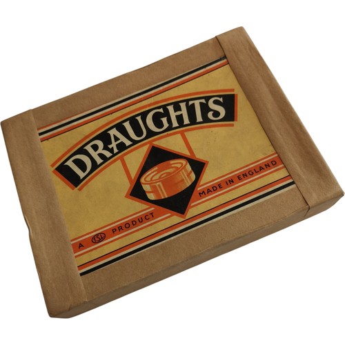 Wooden draughts pieces - wooden,