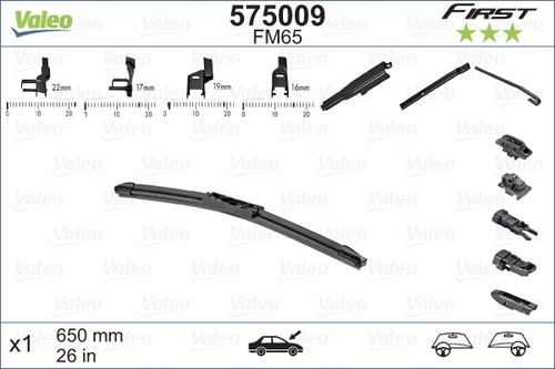 New wiper blade - new,