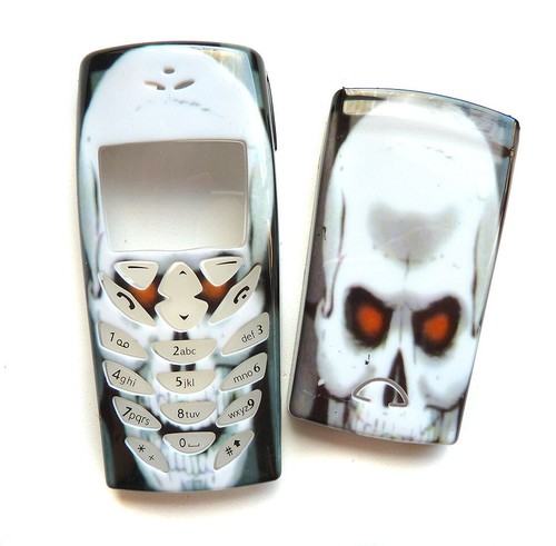 Case for nokia - nokia, skull