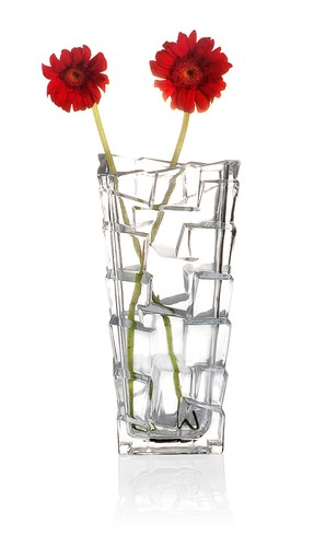 Crystal look heavy glass - look,