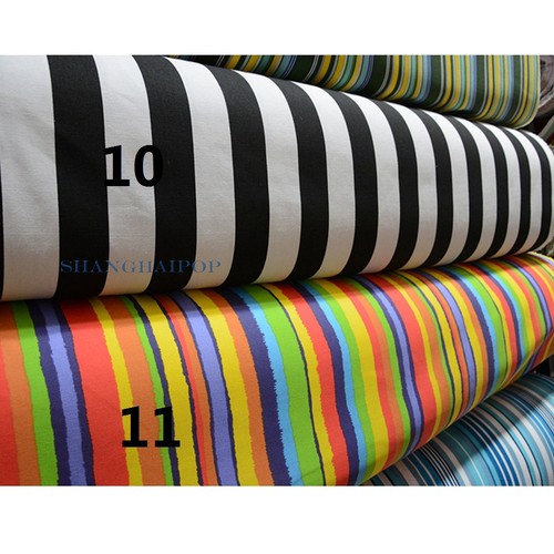 Stripe cotton canvas fabric - stripe,