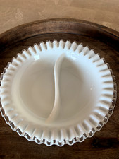 Vintage Fenton silver crest