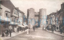 Canterbury Westgate 1916 Postmark Photochrom Sepiatone 45966