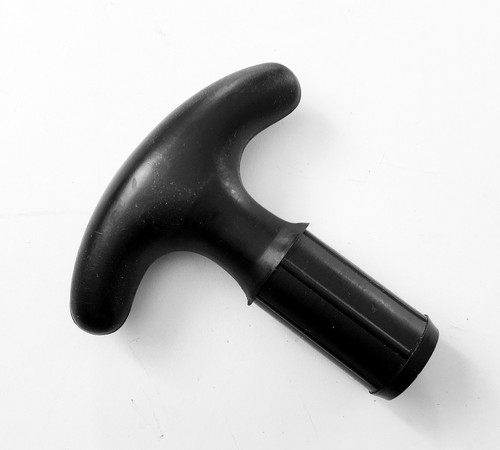 Grip handle for canoe - t, paddle