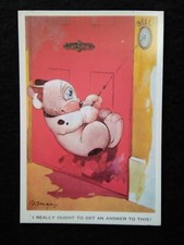 BONZO - COMIC POSTCARD by G E STUDDY from 1981 - UNUSED