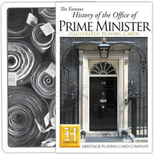 Heritage Office of Prime Minister playing cards British Politics HISTORY UK No10