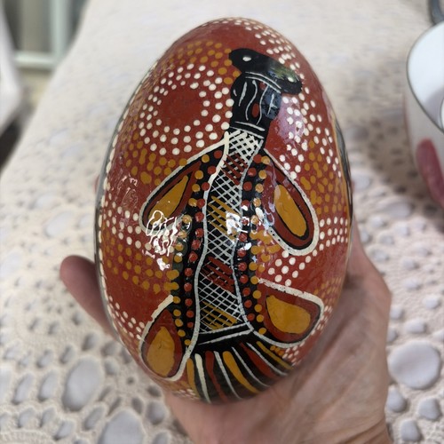 Signed aboriginal handpainted - signed,