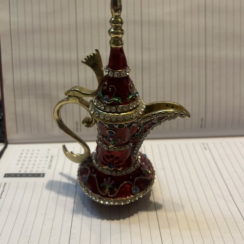 Dallah coffee pot enameled - coffee,