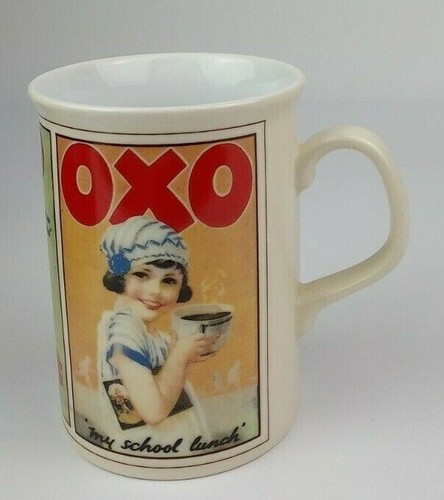 Vintage oxo poster mug - vintage, with