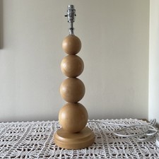 Laura Ashley Pine Bobble Table Lampbase 19 inches tall Bayonet 60w