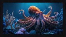 Octopus Sea Creature Ocean Bar