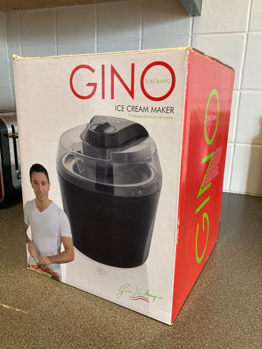 Gino ice cream maker - ice,