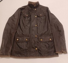 Barbour X Liberty Kate Women’s Utility Paisley Lined Slyk Oil Jacket Size Uk 8