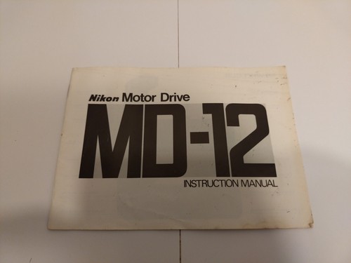 Nikon motor drive - md-12,