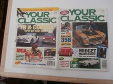 Your Classic Magazines.1993/4.TR3-Mini Cooper.MGA.Midget. Cortina GT. Porsch 356