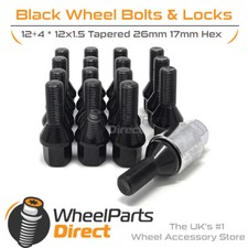 Wheel bolts locks - (12+4), for