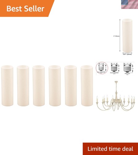 Chic pack inch cream - 6-pack, 3-inch