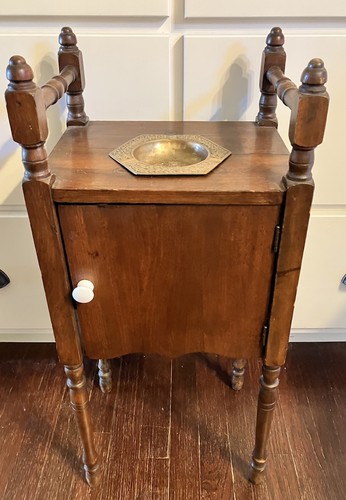 Vtg smoker cabinet brass - vtg,