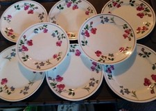 8 x Paragon Side Plates Early Examples Good Condition 1913-1919